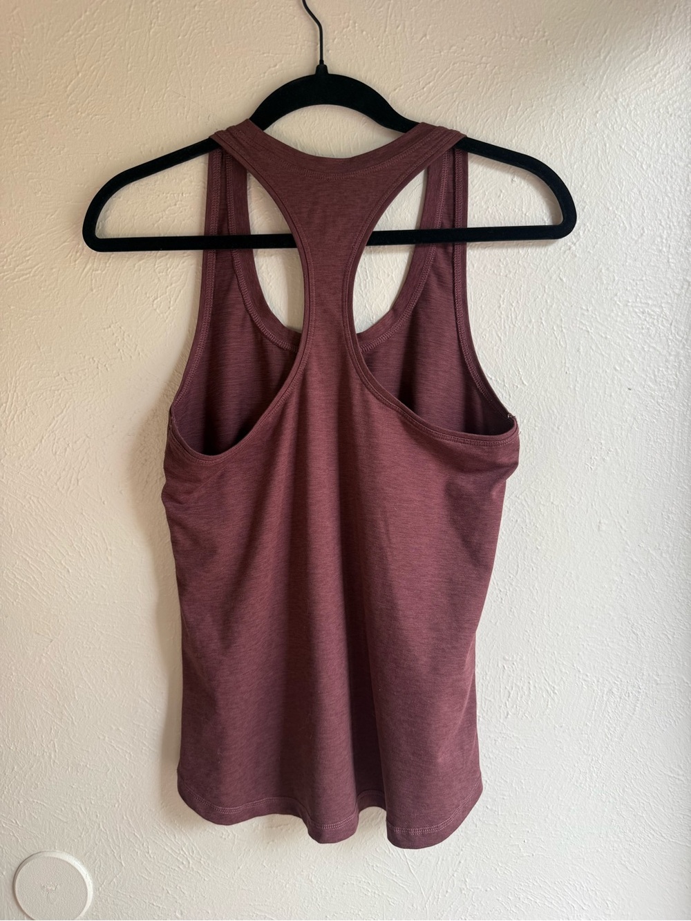 Vuori Racerback Tank Top in Wine - Picture 2 of 5